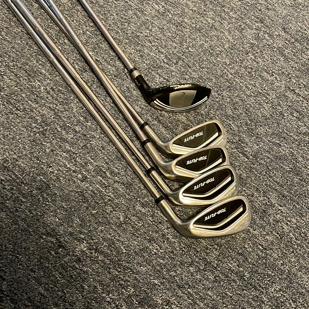 Top flite clubs + bag